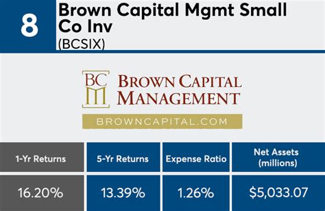 bcsix|Brown Capital Mgmt Small Co Inv BCSIX Fund Analysis.